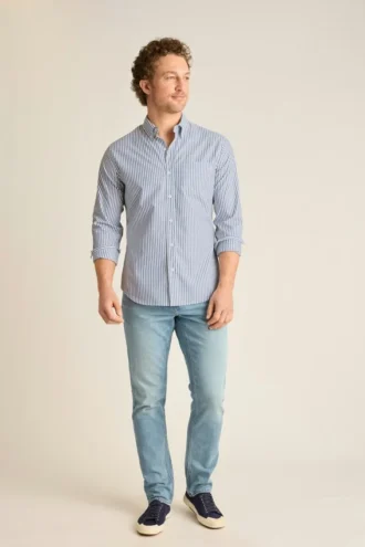 Chemise de tous les jours extensible : chemise boutonnée en coton Bonobos