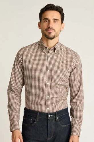 Chemise de tous les jours extensible : chemise boutonnée en coton Bonobos
