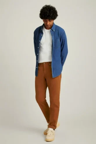 Chemise en denim de tous les jours