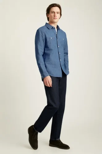 Chemise en denim légère Bonobos pour tous les jours, style décontracté raffiné