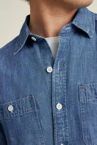 Chemise en denim légère Bonobos pour tous les jours, style décontracté raffiné