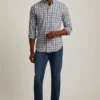 Chemise en flanelle légère et extensible