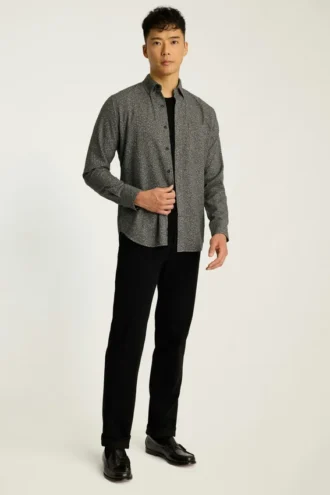 Chemise en flanelle légère et extensible