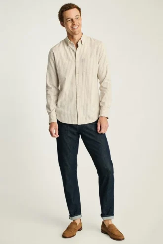 Chemise en flanelle légère et extensible