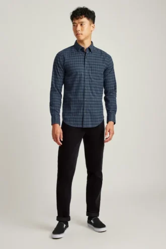 Chemise en flanelle légère et extensible