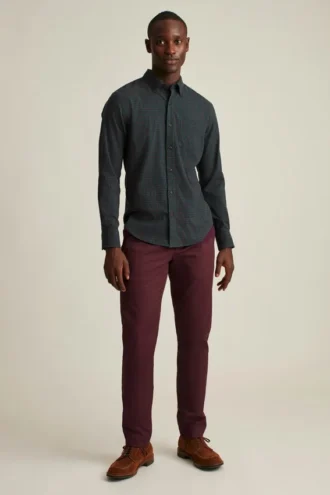 Chemise en flanelle légère et extensible