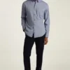 Chemise en flanelle légère et extensible