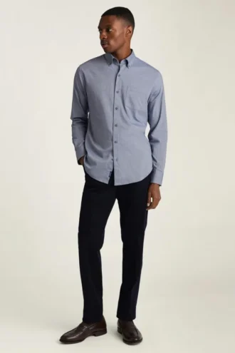 Chemise en flanelle légère et extensible