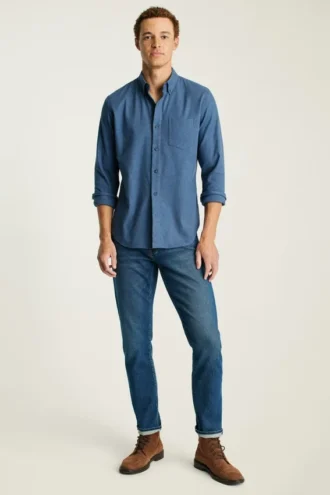 Chemise en flanelle légère et extensible