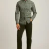 Chemise en flanelle légère et extensible