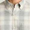 Chemise en flanelle légère et extensible