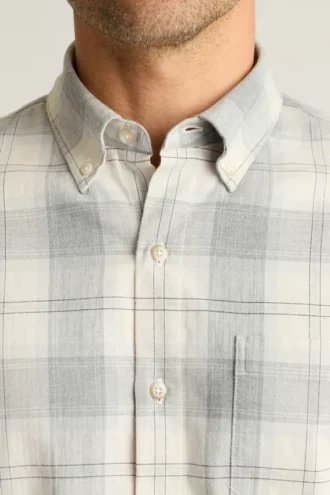 Chemise en flanelle légère et extensible