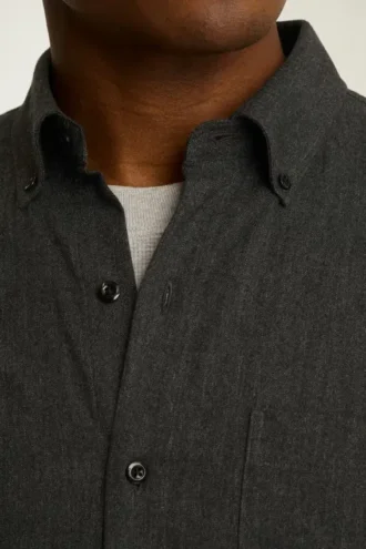 Chemise en flanelle légère et extensible