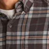 Chemise en flanelle légère et extensible