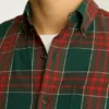 Chemise en flanelle légère et extensible