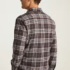 Chemise en flanelle légère et extensible