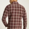 Chemise en flanelle légère et extensible