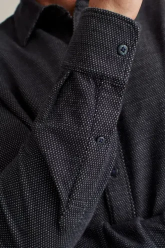 Chemise en jersey épais