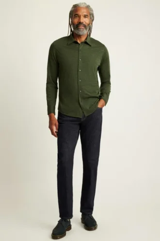 Chemise en laine mérinos haute performance