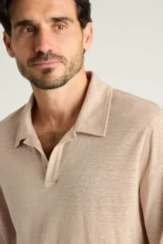 Chemise en lin pour homme par Bonobos | Style côtier à manches longues