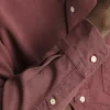 Chemise en Tencel teinte en pièce | Chemise boutonnée en Tencel douce et respirante