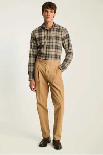 Chemise habillée en laine mérinos haut de gamme Jetsetter