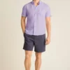 Chemise à manches courtes boutonnée pour homme par Bonobos | Style Montauk revisité