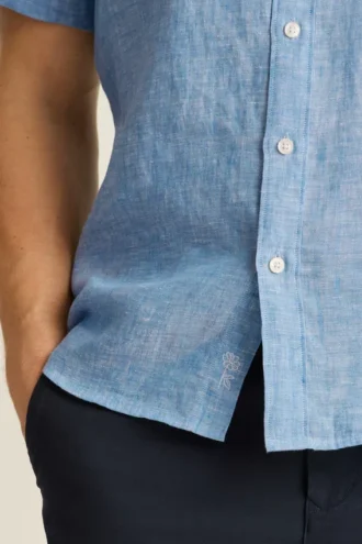 Chemise à manches courtes boutonnée pour homme par Bonobos | Style Montauk revisité