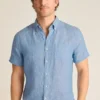 Chemise à manches courtes boutonnée pour homme par Bonobos | Style Montauk revisité