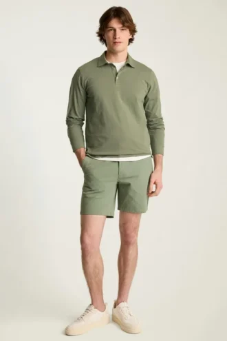 Chemise à manches longues en coton biologique