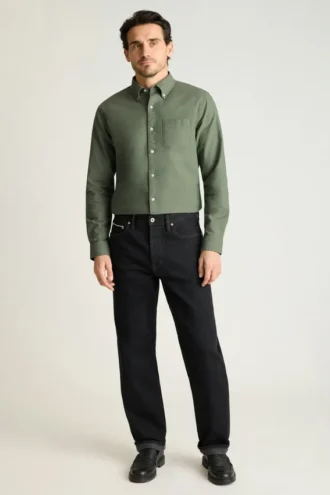 Chemise Oxford de tous les jours : chemise Oxford classique à boutons