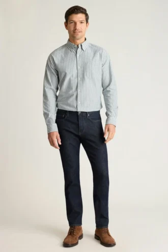 Chemise Oxford de tous les jours : chemise Oxford classique à boutons
