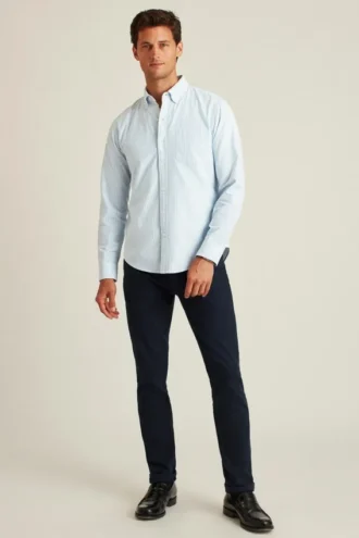 Chemise Oxford de tous les jours : chemise Oxford classique à boutons