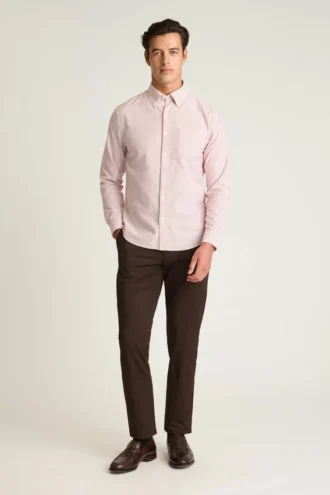 Chemise Oxford de tous les jours : chemise Oxford classique à boutons