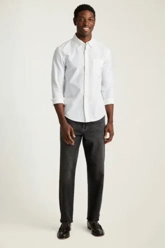 Chemise Oxford de tous les jours : chemise Oxford classique à boutons