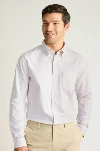 Chemise Oxford de tous les jours : chemise Oxford classique à boutons