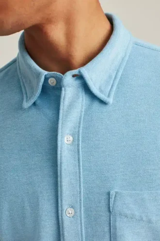 Chemise Oxford en tricot