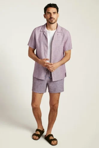 Chemise Riviera Cabana en lin pour homme