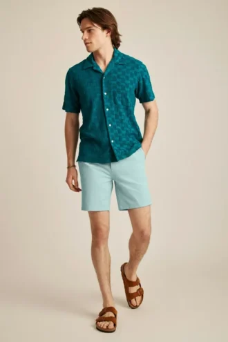 Chemise Riviera Cabana en tissu éponge