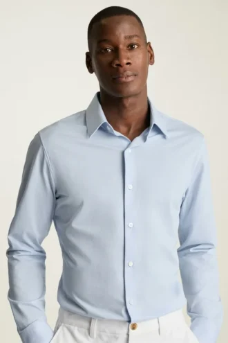 Chemise Tech Button Down en piqué technique