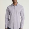 Chemise Tech Button Down en piqué technique