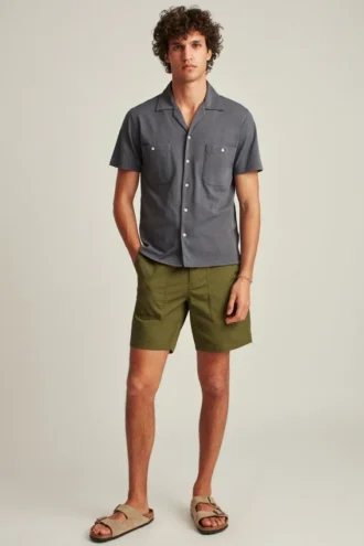 Chemise teinte en pièce