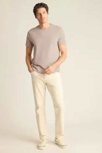 Chemises à col rond et col en V pour homme | Chemise en coton ultra-doux pour tous les jours