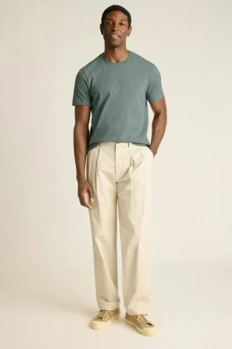 Chemises à col rond et col en V pour homme | Chemise en coton ultra-doux pour tous les jours