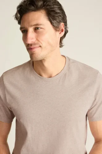 Chemises à col rond et col en V pour homme | Chemise en coton ultra-doux pour tous les jours