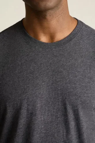 Chemises à col rond et col en V pour homme | Chemise en coton ultra-doux pour tous les jours