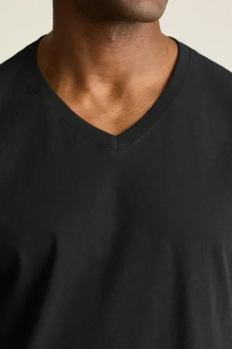 Chemises à col rond et col en V pour homme | Chemise en coton ultra-doux pour tous les jours