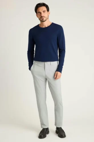 Chino en coton stretch