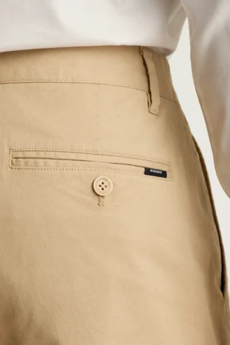 Chino en coton stretch