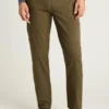 Chino en coton stretch